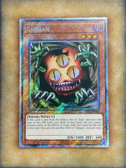 Yugioh Sangan RA03-EN089 Platinum Secret Rare 1st Ed NM - Image 1