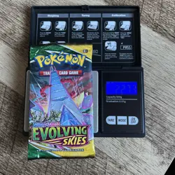 Pokemon TCG: Sword & Shield - Evolving Skies Very Heavy 22.73g Booster Pack 820650808777 - Image 1