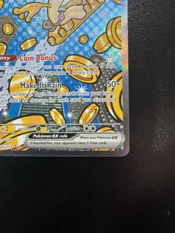 Pokemon Gholdengo EX 164/131 Paradox Rift Special Illustration Rare Holo 260 HP - Image 5
