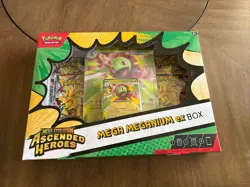 Pokemon Mega Evolution Ascended Heros Mega Meganium Ex Box Factory Sealed - Image 1
