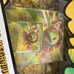 Pokemon Mega Evolution Ascended Heros Mega Meganium Ex Box Factory Sealed - Image 4