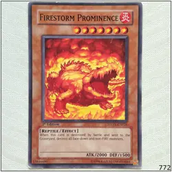 Firestorm Prominence - STON-EN026 - Common 1st Edition Yugioh - Image 1
