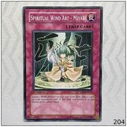 Spiritual Wind Art - Miyabi - CRV-EN053 - Common 1st Edition Yugioh - Image 1