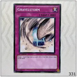 Gravelstorm - GENF-EN080 - Common 1st Edition Yugioh - Image 1