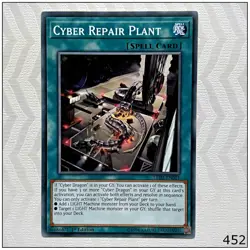 Cyber Repair Plant - LED3-EN021 - Common 1st Edition Yugioh - Image 1