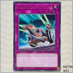 Gladiator Beast War Chariot - MZTM-EN105 - Rare 1st Edition Yugioh - Image 1