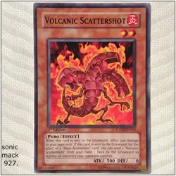 Volcanic Scattershot - FOTB-EN010 - Common 1st Edition Yugioh - Image 1