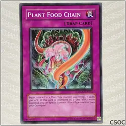 Plant Food Chain - CSOC-EN076 - Common Unlimited Yugioh - Image 1