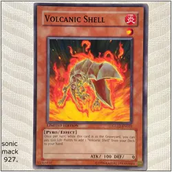 Volcanic Shell - GLD2-EN024 - Common Limited Edition Yugioh - Image 1