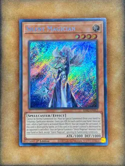 Yugioh Silent Magician RA02-EN012 Secret Rare 1st Ed NM - Image 1