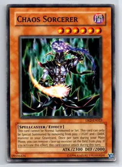 Chaos Sorcerer Common Dark Revelation Volume 2 DR2-EN023 LP - Image 1