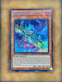 Yugioh Snake-Eye Ash MP24-EN110 Secret Rare 1st Ed NM - Image 1