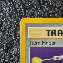 Pokemon Item Finder 74/102 Base Set Rare Trainer Card NM WOTC English 1999 - Image 3