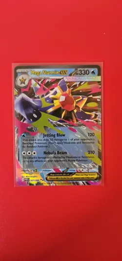 🇨🇦 Mega Starmie ex 021/088 - Holo Double Rare Perfect Order Pokemon Card NM - Image 1