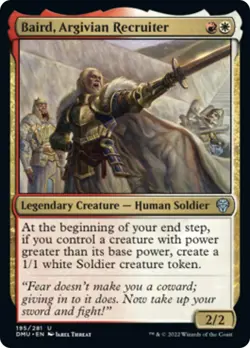 Baird, Argivian Recruiter FOIL Dominaria United NM Uncommon CARD ABUGames - Image 1
