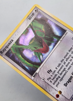 Rayquaza 3/17 Pop Series 1 Cosmos Holo Pokemon Card - Image 3
