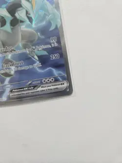 Pokemon TCG Black Kyurem EX Surging Sparks 218/191 Full Art Ultra Rare Holo Card - Image 2