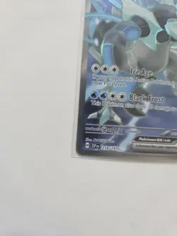 Pokemon TCG Black Kyurem EX Surging Sparks 218/191 Full Art Ultra Rare Holo Card - Image 3