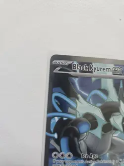 Pokemon TCG Black Kyurem EX Surging Sparks 218/191 Full Art Ultra Rare Holo Card - Image 4
