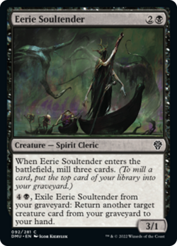 Eerie Soultender FOIL Dominaria United NM Black Common MAGIC MTG CARD ABUGames - Image 1