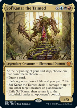 Sol'Kanar the Tainted Dominaria United NM Mythic Rare CARD ABUGames - Image 1