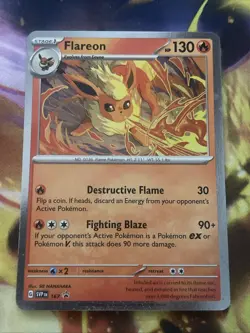Flareon - (Cosmos Holo) Holo Promo SV: Scarlet & Violet Promo Cards 167 NM - Image 1