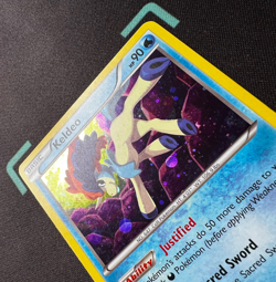 Keldeo - XY191 - Cosmos Holo Promo - XY Black Star Promo - Pokemon Card - Image 2