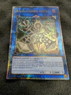 Relinquished Anima Quarter Century Secret Rare MP24-EN007 Yugioh NM - Image 1