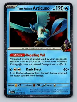 Team Rocket's Articuno - 051-182 (Cosmos Holo) Miscellaneous Cards 051/182 NM - Image 1