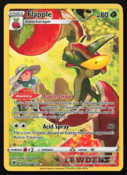 Flapple - TG02/TG30 - Full Art - TG - Astral Radiance - Pokemon Card - Image 1