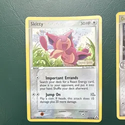 Pokemon Skitty Delcatty Holo Legend Maker Stamped Nintendo 2006 Regular Card Lot - Image 2