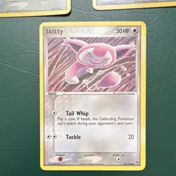 Pokemon Skitty Delcatty Holo Legend Maker Stamped Nintendo 2006 Regular Card Lot - Image 4