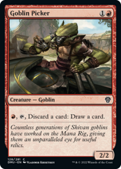 Goblin Picker FOIL Dominaria United NM Red Common MAGIC GATHERING CARD ABUGames - Image 1