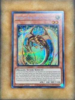 Yugioh Ringowurm, the Dragon Guarding the Hundred Apples MP24-EN080 Secret NM - Image 1
