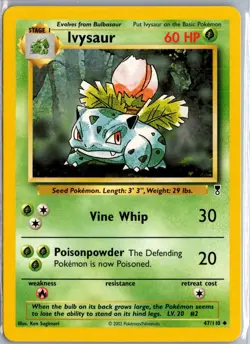 Ivysaur 47/110 Uncommon Legendary Collection Pokemon Near Mint - Image 1
