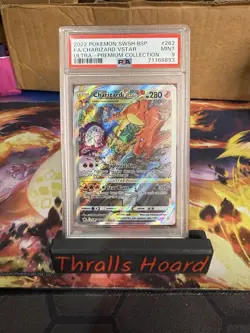 Pokemon TCG Charizard VSTAR SWSH262 Holo Black Star Promo PSA 9 - Image 1