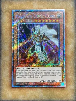 Yugioh Palladium Oracle Mahad RA03-EN266 Platinum Secret Rare 1st Ed NM - Image 1