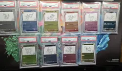 yu nagaba pokemon full set psa 10 + Pikachu - Image 1