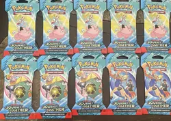 Pokemon Journey Together Lot Of 20x Sleeved Booster Packs BRAND NEW SEALED! - Image 2