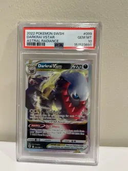 Pokemon TCG Darkrai VSTAR Astral Radiance 099/189 Holo Ultra Rare - Image 1