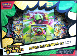 Pokemon! Mega Evolution Ascended Heroes - Mega Meganium Ex Box New Sealed - Image 1