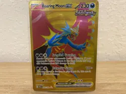 Pokemon Roaring Moon ex 262/182 Gold Hyper Rare Paradox Rift NM - Image 1