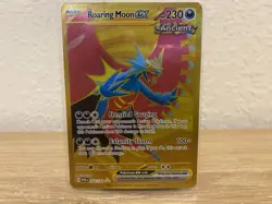 Pokemon Roaring Moon ex 262/182 Gold Hyper Rare Paradox Rift NM - Image 2