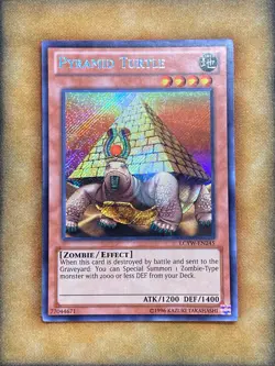Yugioh Pyramid Turtle LCYW-EN245 Secret Rare NM - Image 1