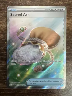 Pokemon TCG: Perfect Order Sacred Ash 115/088 Full Art Ultra Rare Trainer Holo - Image 1