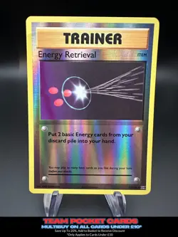 Energy Retrieval 77/108 Reverse Holo, Evolutions, Pokemon, LP - Image 1