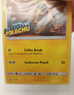 Detective Pikachu SM190 Promo • Sealed Pack • 2019 Pokemon Movie - Image 5