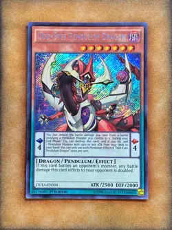 Yugioh Odd-Eyes Pendulum Dragon DUEA-EN004 Secret Rare 1st Ed NM - Image 1