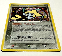 2005 Pokemon EX Deoxys Jirachi 9/107 Reverse Holo Stamped LP Lightly Played - Image 5