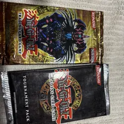 Yugioh Premium Pack 1 / Yu Hi Oh Tournament Pack / 2 Sealed Packages - Image 1